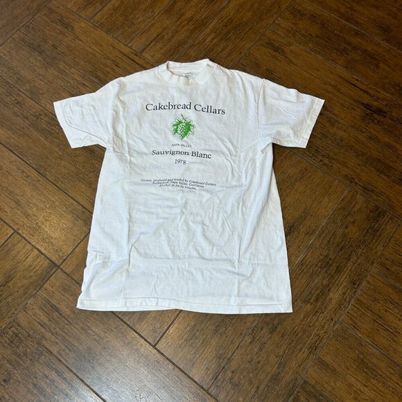 Cakebread Cellars Vintage Sauvignon Blanc Vintage 1978 Single Stitch T shirt - Picture 7 of 8